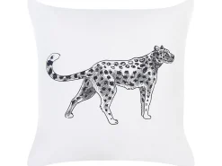 Dekokissen Samt Weis Tiermotiv 45 X 45 Cm 2Er Set Marula