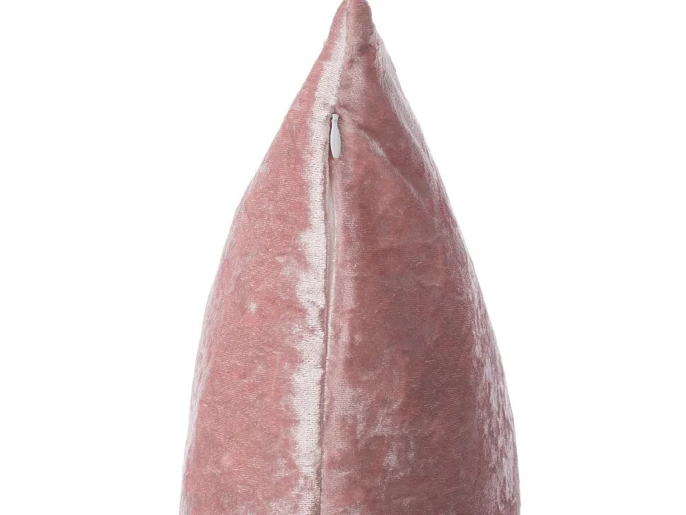 Dekokissen Samtstoff Rosa 45 X 45 Cm 2Er Set Hosta