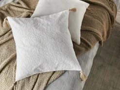 Dekokissen Spitze Beige Strukturiert 45 X 45 Cm 2Er Set Azalea