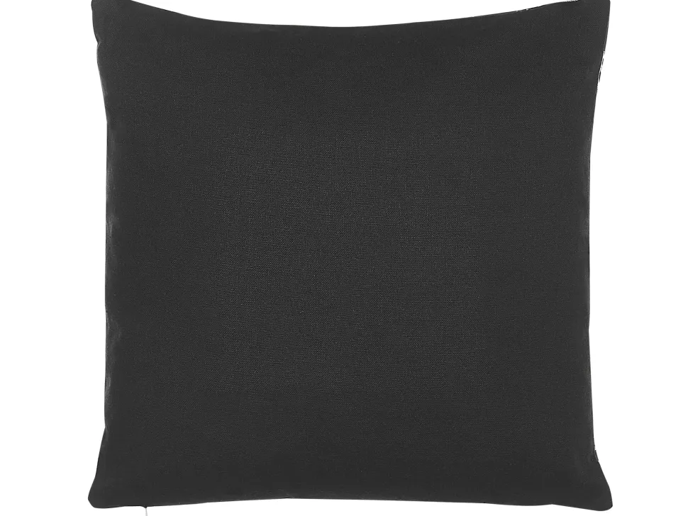 Dekokissen Tannenbaum-Motiv Baumwolle Schwarz 45 X 45 Cm 2Er Set Leroy