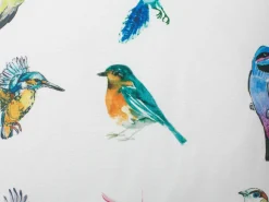 Dekokissen Vogelmotiv Mit Fransen Bunt 45 X 45 Cm 2Er Set Mallow