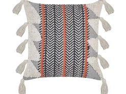 Dekokissen Zickzack Baumwolle Mehrfarbig 45 X 45 Cm Bouvardia