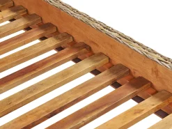 Doppelbett Rattan Naturlich Lattenrost 180 X 200 Cm Salbris