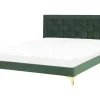 Doppelbett Samtstoff Dunkelgrun 180 X 200 Cm Limoux