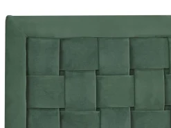 Doppelbett Samtstoff Dunkelgrun 180 X 200 Cm Limoux