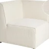 Ecksessel Cord Hellbeige Lemvig