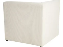 Ecksessel Cord Hellbeige Lemvig