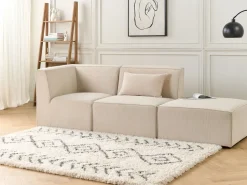 Ecksessel Cord Hellbeige Lemvig