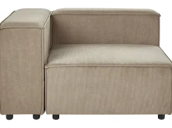 Ecksessel Cord Hellbraun Aprica