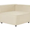 Ecksessel Leinen Beige Aprica