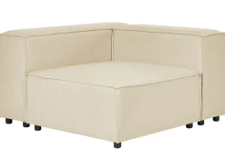 Ecksessel Leinen Beige Aprica