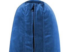 Ecksessel Samtstoff Marineblau Mit Metallbeinen Evja