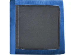 Ecksessel Samtstoff Marineblau Mit Metallbeinen Evja