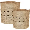 2Er Set Korbe Aus Jute Natur Alang
