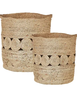 2Er Set Korbe Aus Jute Natur Alang