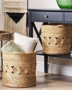 2Er Set Korbe Aus Jute Natur Alang