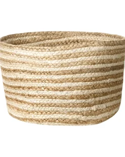 3Er Set Korbe Aus Jute Natur Und Beige Kahu