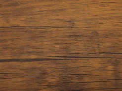 Essgruppe Dunkler Holzfarbton / Schwarz Stahl 4-Sitzer 110 X 70 Cm Burton