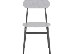 Essgruppe Grau Meliert / Schwarz 4-Sitzer 110 X 70 Cm Velden