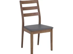 Essgruppe Holz Weis-Braun 4-Sitzer 118 X 77 Cm Modesto