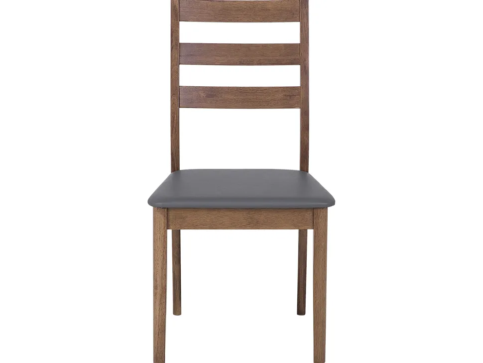Essgruppe Holz Weis-Braun 4-Sitzer 118 X 77 Cm Modesto