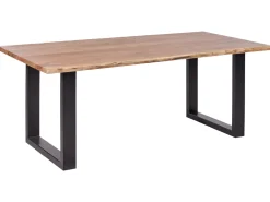 Esstisch Akazienholz Hellbraun 200 X 95 Cm Heby