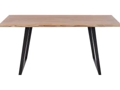 Esstisch Akazienholz Hellbraun 180 X 90 Cm Jaipur
