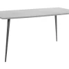 Esstisch Betonoptik / Schwarz 160 X 80 Cm Santiago