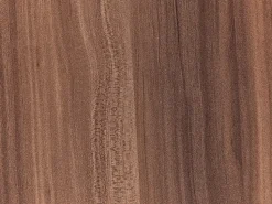 Esstisch Dunkler Holzfarbton / Schwarz 90 Cm Boca