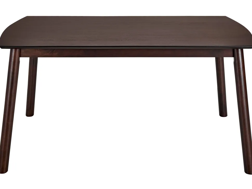 Esstisch Dunkler Holzfarbton 150 X 90 Cm Elba