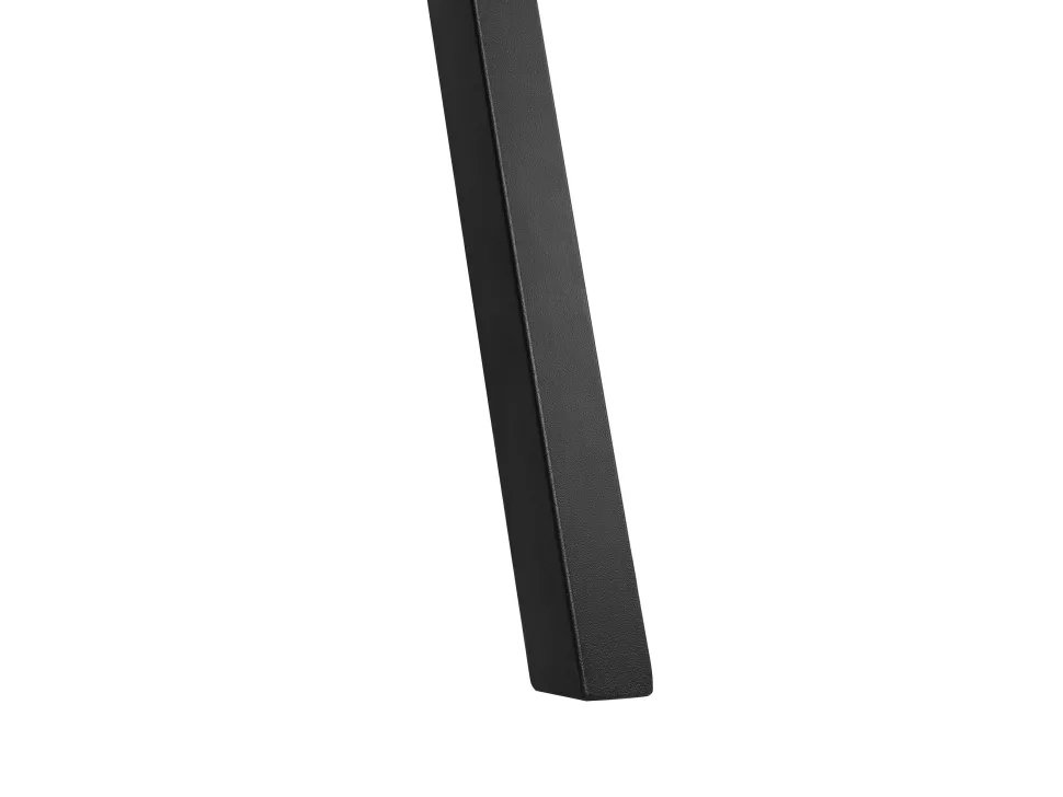 Esstisch Dunkler Holzfarbton / Schwarz 140 X 80 Cm Bravo