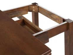 Esstisch Dunkler Holzfarbton 90/120 X 60 Cm Ausziehbar Masela