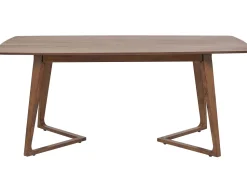 Esstisch Dunkler Holzfarbton 180 X 90 Cm Huxter
