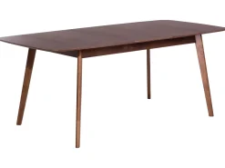 Esstisch Dunkler Holzfarbton 150/190 X 90 Cm Ausziehbar Madox