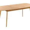 Esstisch Heller Holzfarbton 150/190 X 90 Cm Ausziehbar Madox