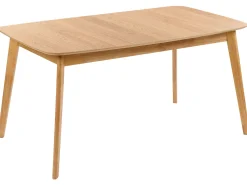 Esstisch Heller Holzfarbton 150/190 X 90 Cm Ausziehbar Madox