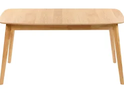 Esstisch Heller Holzfarbton 150/190 X 90 Cm Ausziehbar Madox