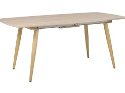 Esstisch Heller Holzfarbton 180/210 X 90 Cm Ausziehbar Haga
