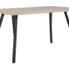 Esstisch Heller Holzfarbton / Schwarz 140 X 80 Cm Bravo