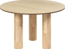 Esstisch Heller Holzfarbton 120 Cm Orin