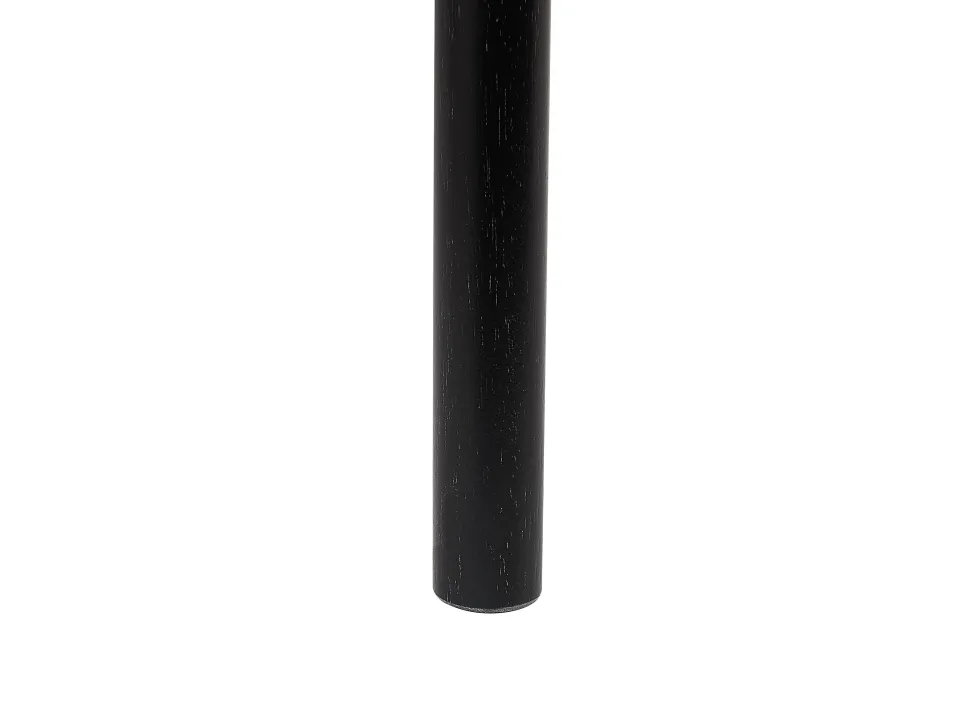 Esstisch Heller Holzfarbton / Schwarz 180 X 90 Cm Ivorie