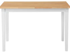 Esstisch Holz Weis 120 X 75 Cm Houston