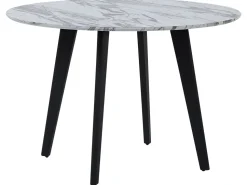 Esstisch Marmoroptik / Schwarz 110 Cm Mosby