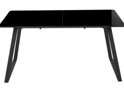 Esstisch Schwarz 150 / 180 X 90 Cm Ausziehbar Touran
