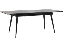 Esstisch Schwarz 160 / 200 X 90 Cm Ausziehbar Maldon