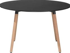 Esstisch Schwarz 120 Cm Bovio