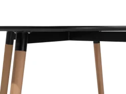 Esstisch Schwarz 120 Cm Bovio