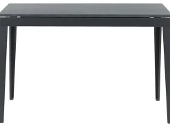 Esstisch Schwarz 120/160 X 80 Cm Ausziehbar Norley