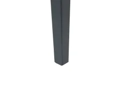 Esstisch Schwarz 120/160 X 80 Cm Ausziehbar Norley