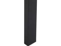 Esstisch Weis 220 X 90 Cm Schwarzes Gestell Arctic I